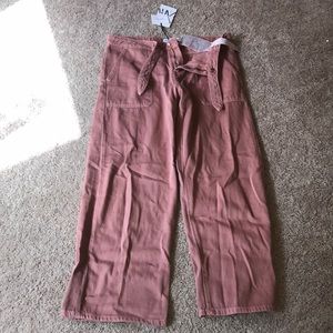 Pink flair pants